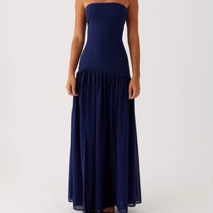 Peppermayo Eden Strapless Maxi Dress